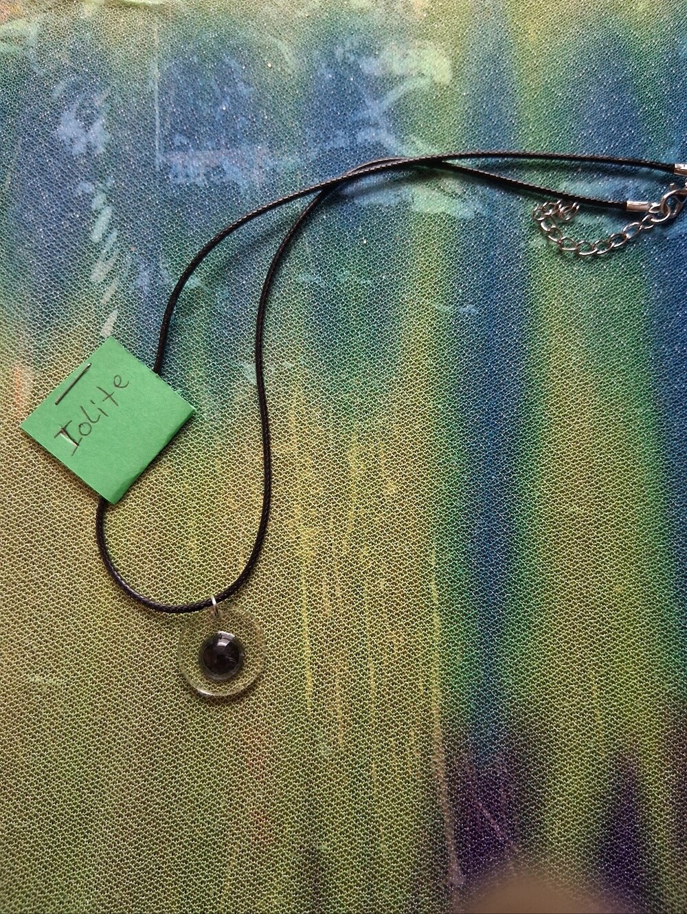 Iolite Pendant Necklace